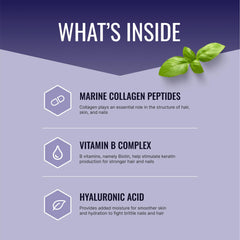 Approved Science Hair Skin Nails capsules pour for daily routine.