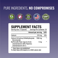 Approved Science HMB-vegan-capsules ready for daily use in active lifestyles.