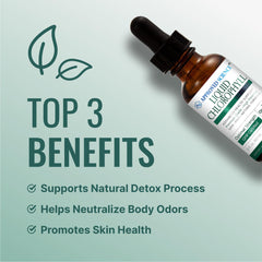 Approved Science Liquid Chlorophyll mint flavor in water delivers revitalizing taste.