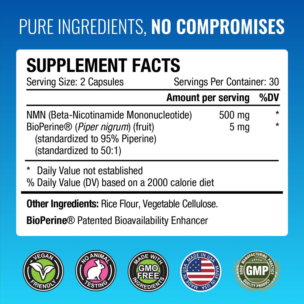 Approved Science NMN bottle indoors showing convenient daily use for cellular energy.