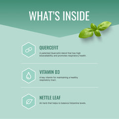 Respirasyl packaging mockup shows BioPerine for improved absorption.