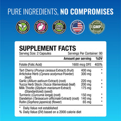 Approved Science Uric Acid Flush third-party testing seal signals quality