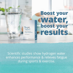 TruH2 tablet close-up highlighting magnesium for easy dissolution.