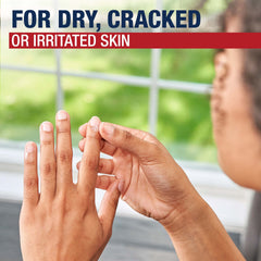 Aquaphor Healing Ointment on heels helps smooth dry feet
