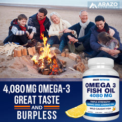 Lemon burpless softgels from Arazo Nutrition for easy use