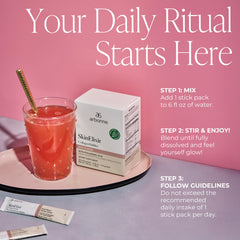 Arbonne SkinElixir biotin supports healthy hair and nails from within