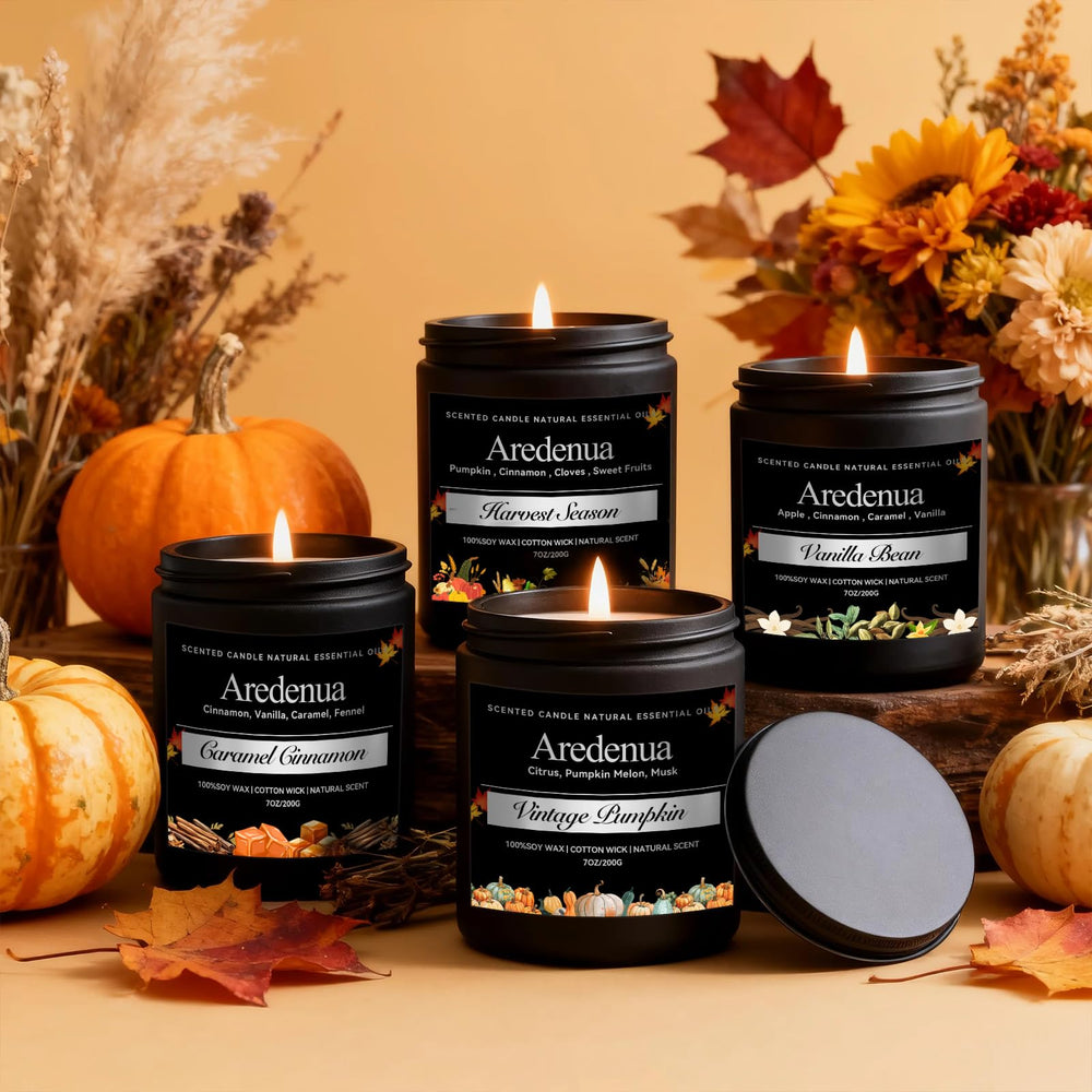 Aredenua Soy wax candles with long-lasting fragrance release