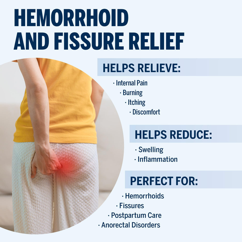Ariella hemorrhoid gel rounded applicator tip enables gentle, comfortable insertion.
