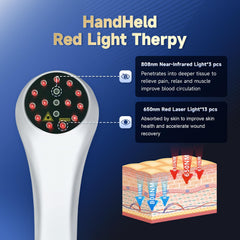 Ariysah handheld therapy unit with clear display for simple sessions