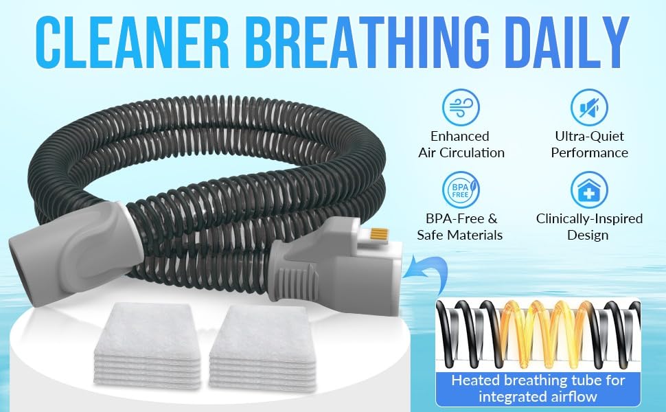 ArmiX premium CPAP tubing built for long night sessions and repeated use.