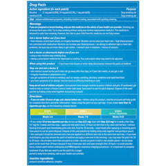 Aroamas Cot Step 2 14mg patch on skin for smoother transition