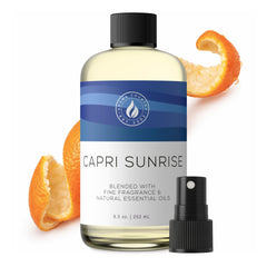 Aroma Country Capri Sunrise Diffuser Oil, volcano-inspired scent for long-lasting room fragrance.