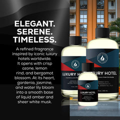 AROMA COUNTRY Ritzy Luxury Hotel Diffuser Oil diffuser in use creates a refined atmosphere.