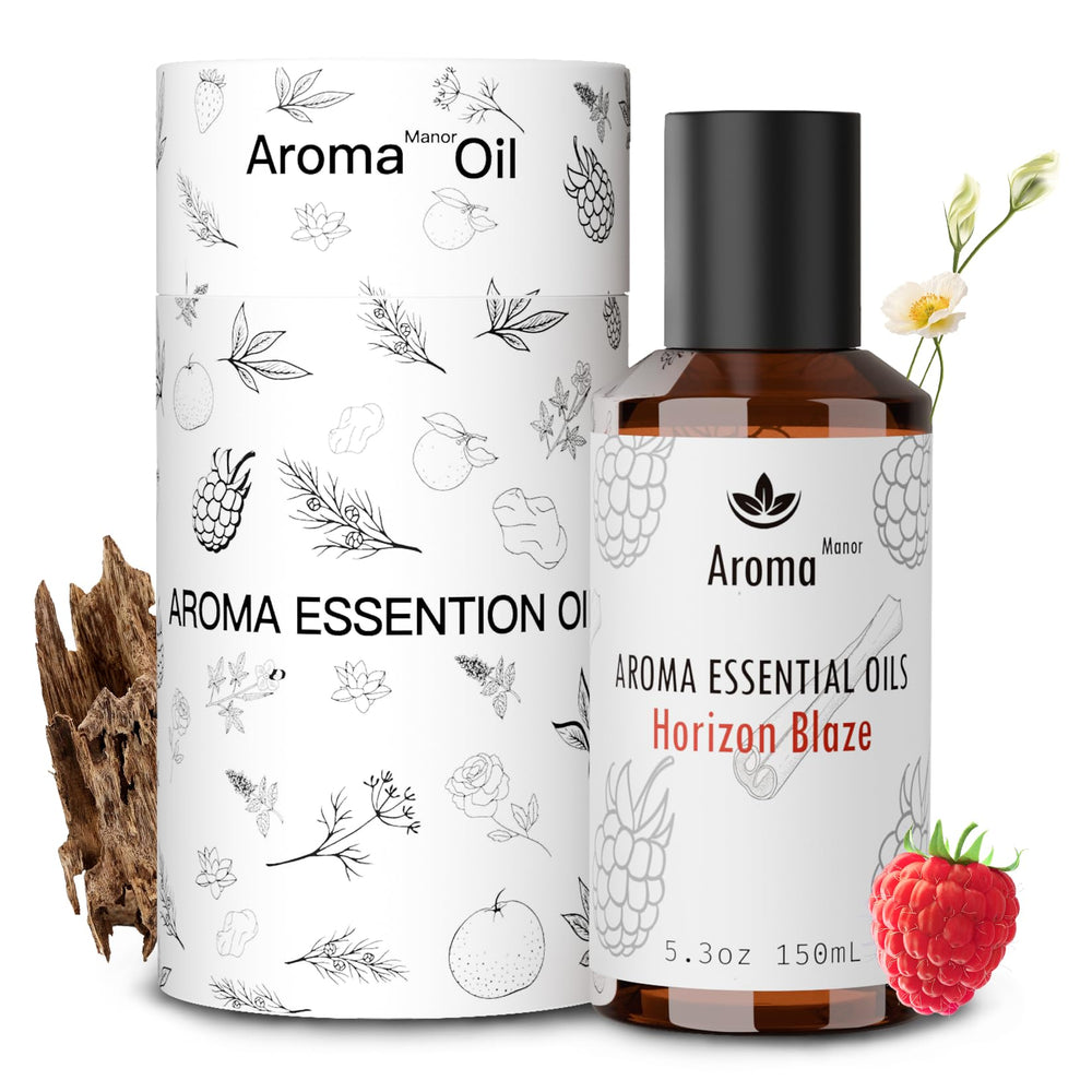 Aroma Manor Horizon Blaze diffuser oil bottle for hotel-inspired ambiance.