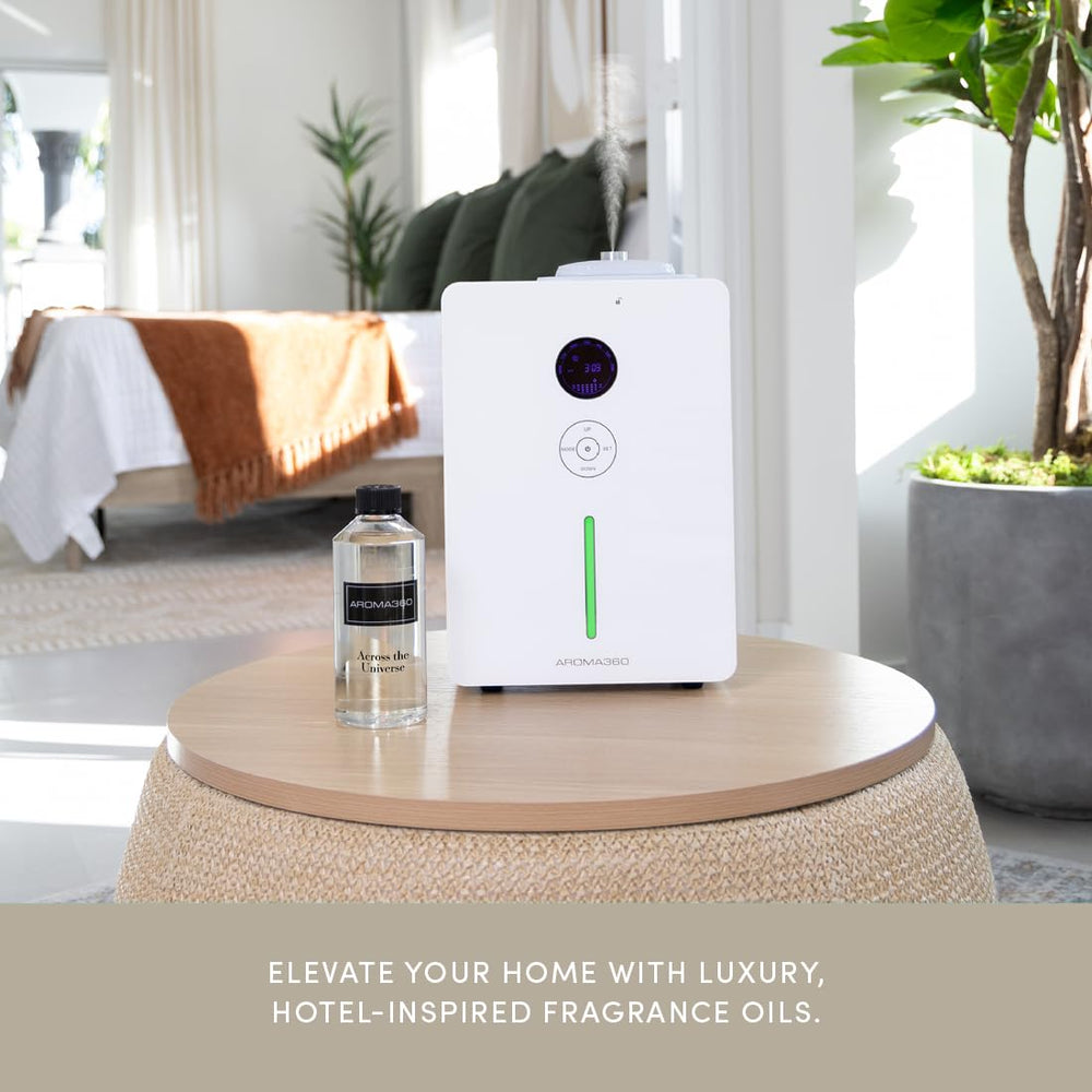 Aroma360 Across The Universe base notes of sandalwood and musk offer warmth