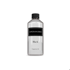 Aroma360 Black Diffuser Oil Blend bottle ready to infuse spaces with luxury scent