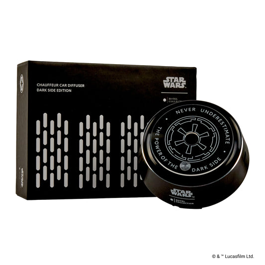 Aroma360 Hotel Collection Star Wars Empire Diffuser adds refined ambiance to your car cabin.