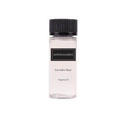 Aroma360 Lavender Haze diffuser setup creating soothing room ambiance.