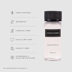 Aroma360 Summer Breeze diffuser setup showcasing elegant home scent