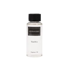 Aroma360 Timeless 120ml bottle closeup highlighting elegant fragrance