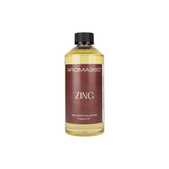 Aroma360 Zing bottle pour, mandarin–neroli–musk scent for energizing ambiance