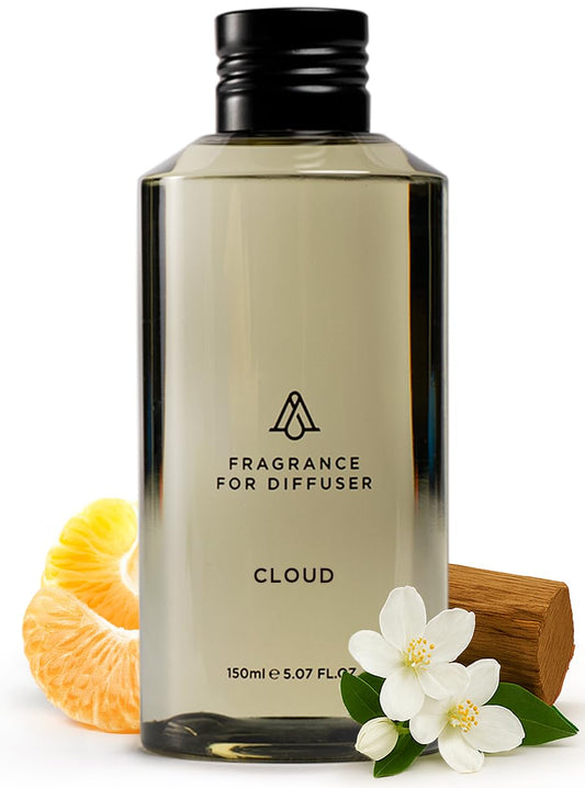 Aromaplan Cloud 150ml bottle ready to scent a luxury room