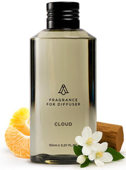 Aromaplan Cloud 150ml bottle ready to scent a luxury room