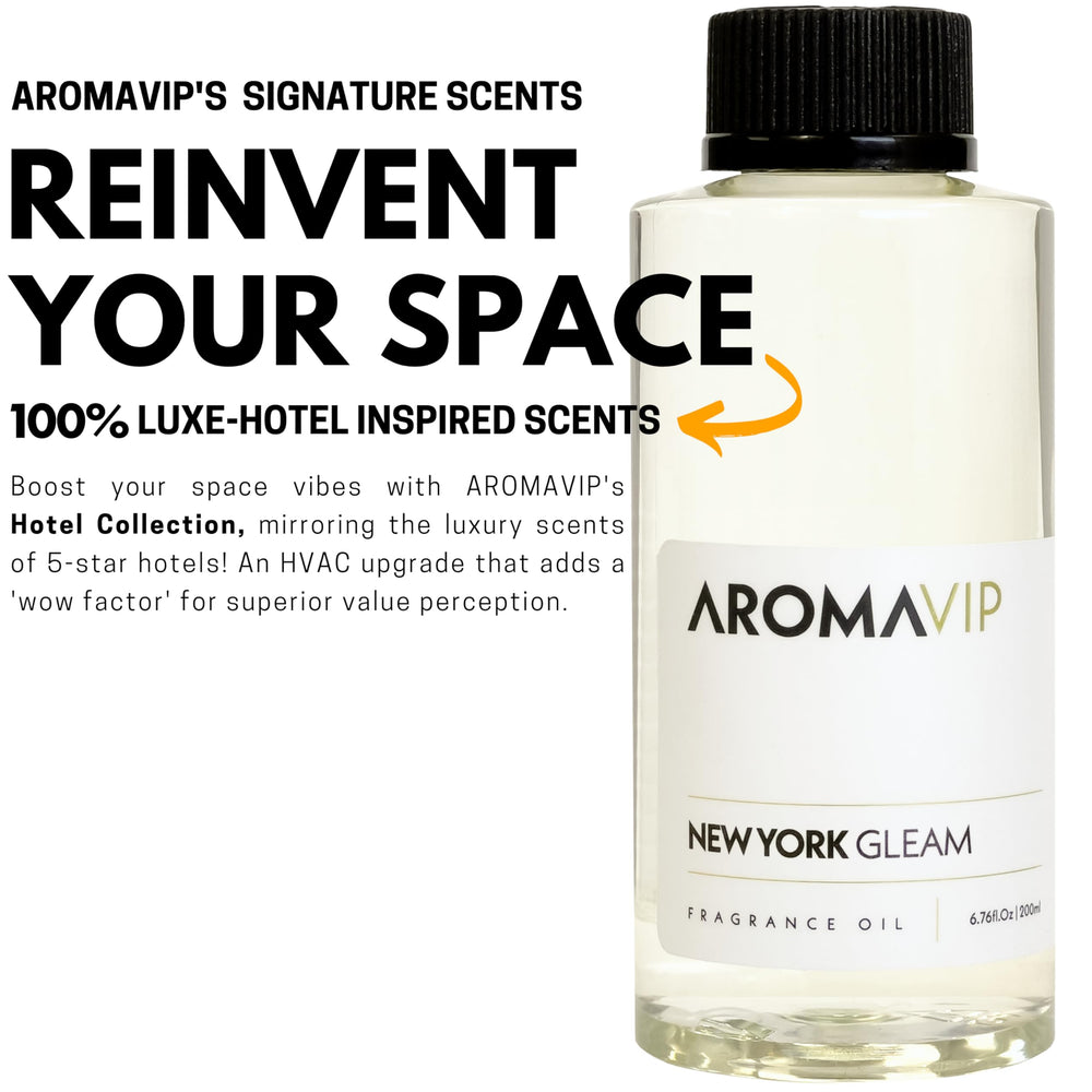 Aromar Hotel Collection diffuser installation in a room for easy scent deployment.