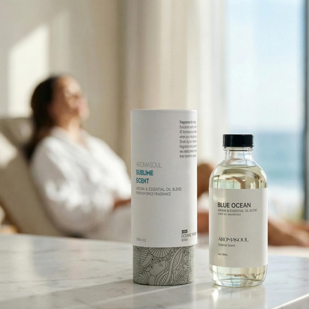 AROMASOUL Blue Ocean diffuser compatibility with multiple diffusers.