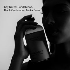 AromaTech Santal Night luxe finish bottle for premium home fragrance
