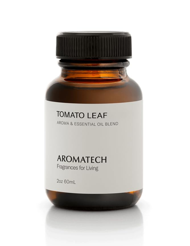 AromaTech Tomato Leaf diffuser bottle ready to freshen your space