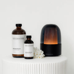 USA-made AromaTech aroma oil emphasizing quality and purity.