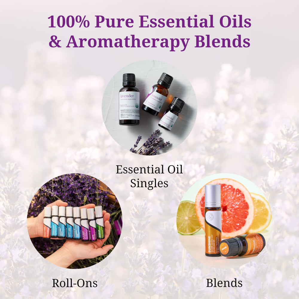 Aromatics International sustainable packaging promoting earth-friendly essentials for mindful use.
