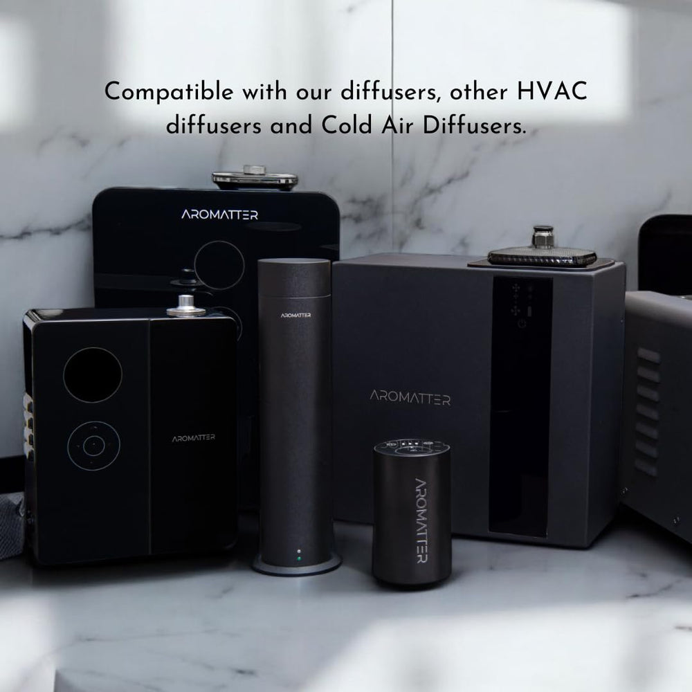 Aromatter glass-bottle-packaging highlights premium materials and elegant presentation.