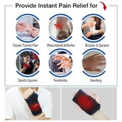 ARRIS wrist wrap fastener system for easy adjustment and secure wear