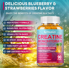 ArtDietistX BCA L-Carnitine Taurine gummies for endurance support.