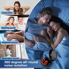 Artevive earplugs help create a calm, quiet sleeping environment.