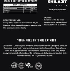 Aryan Surya Shilajit Resin closeup mineral sheen signals quality