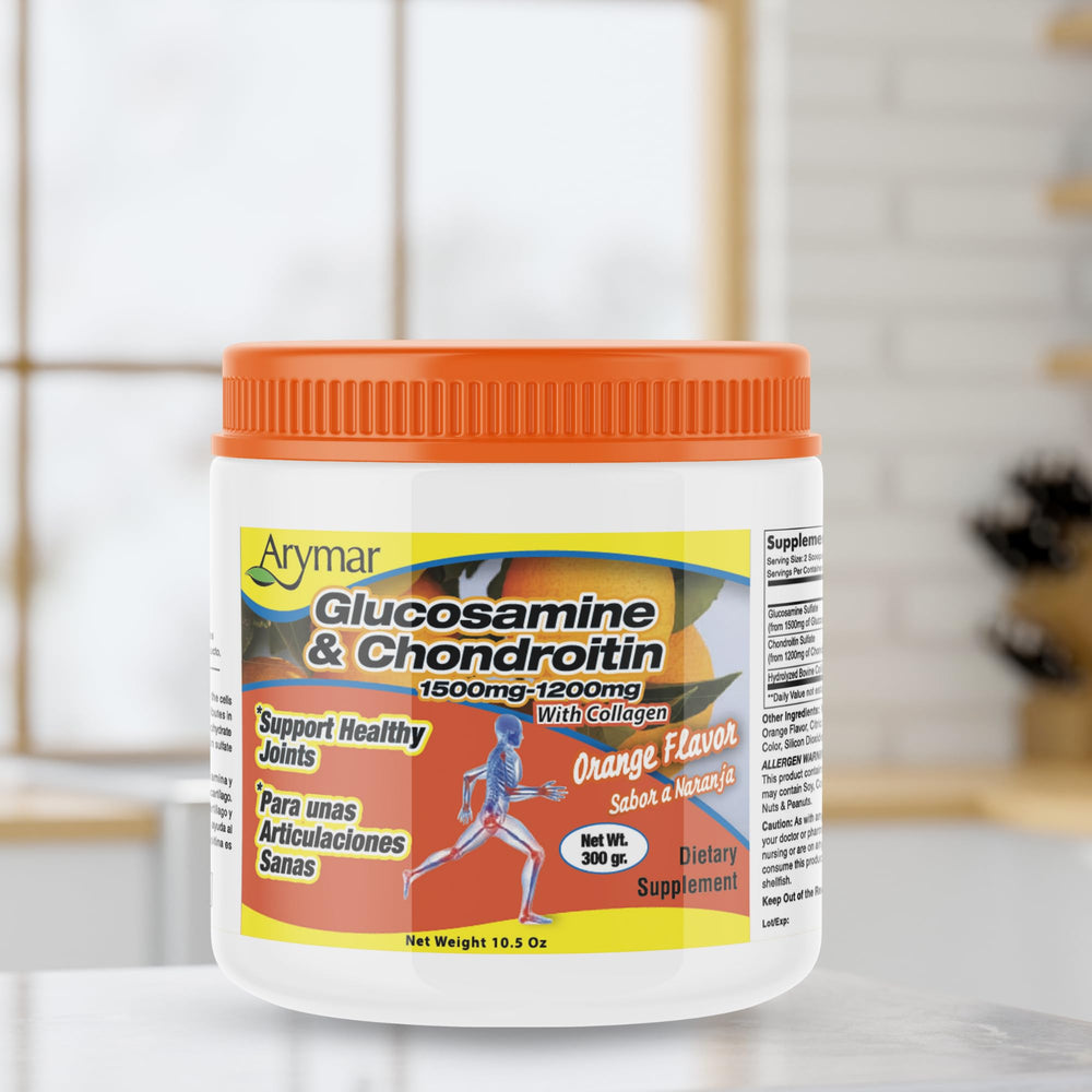 Arymar label on tub emphasizes high absorption blend.
