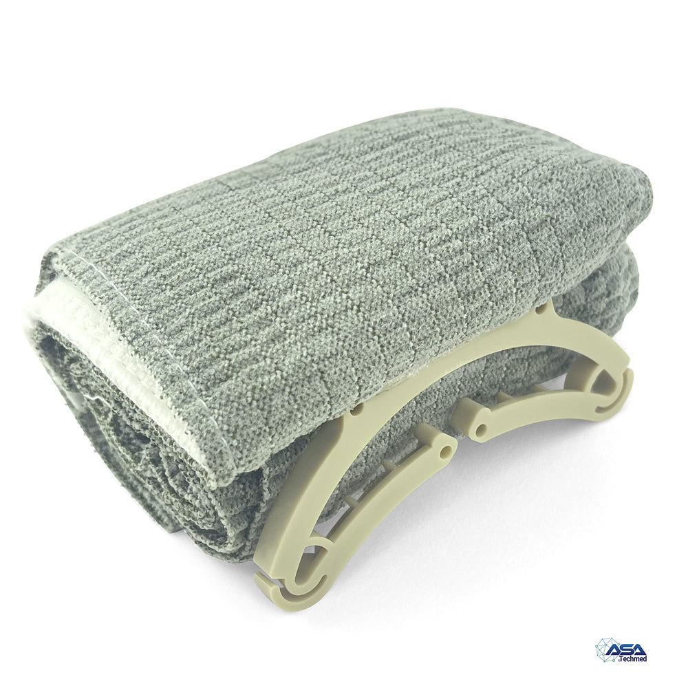 ASA TECHMED bandage ready for one-handed emergency use.