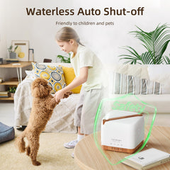 ASAKUKI 700 ml diffuser nightlight for relaxing evenings