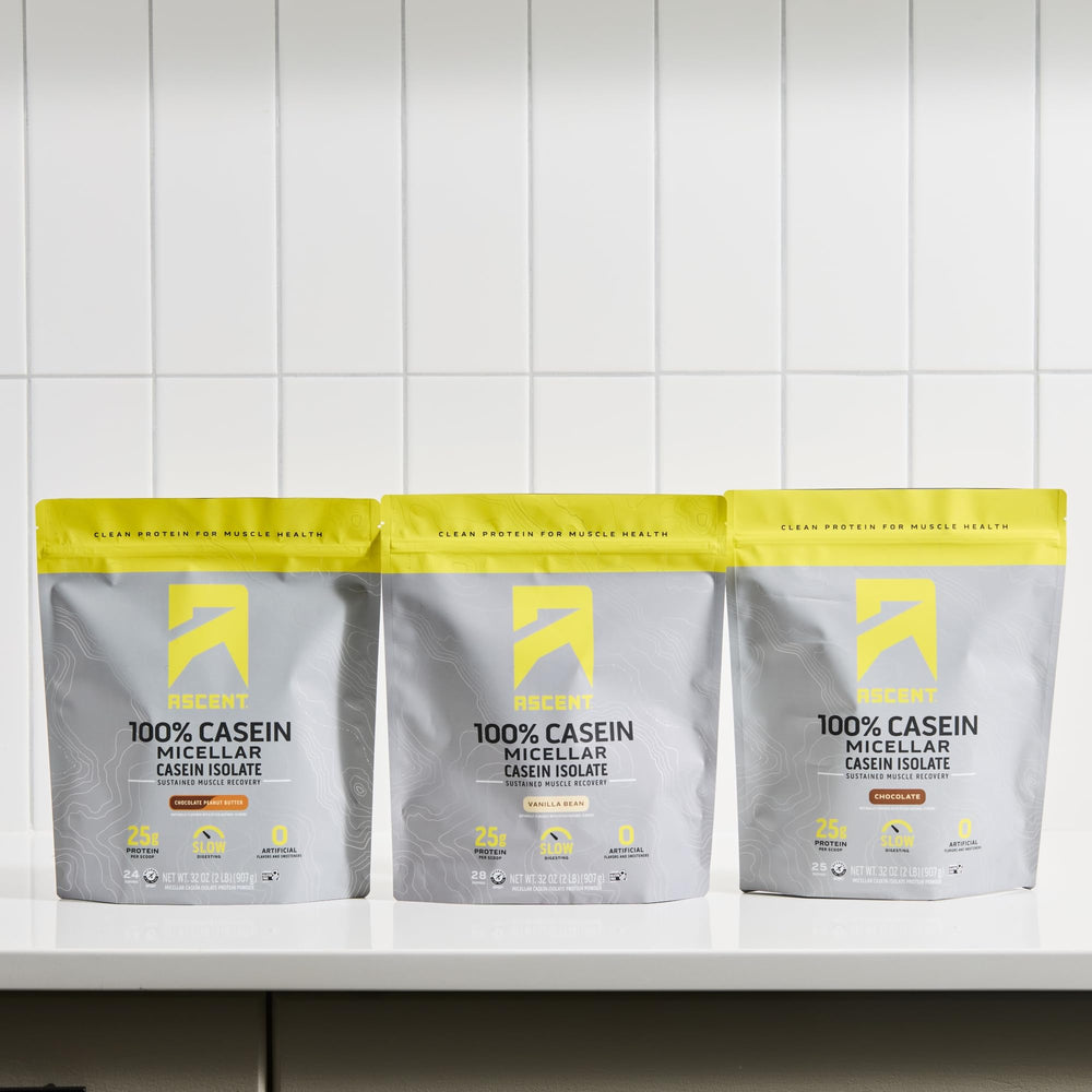 Baking use of Ascent Casein Vanilla Bean in a protein-rich recipe