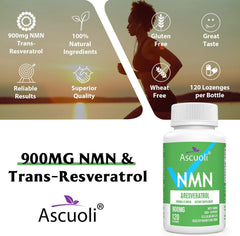 Ascuoli NMN with black pepper extract for absorption boost