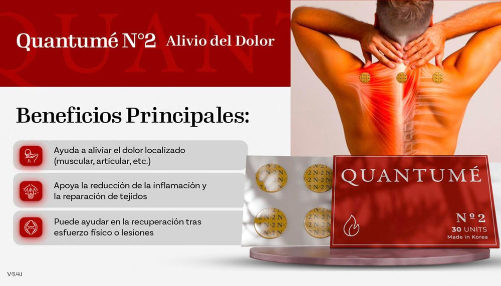 ASHBEAR Quantume N2 Relief Patch on arm provides targeted, drug-free comfort during activity