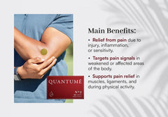 ASHBEAR Quantume N2 Relief Patch under clothes remains hidden while easing daily stiffness