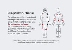 ASHBEAR Quantume N2 Relief Patch wearable remains discreet during workouts and commutes