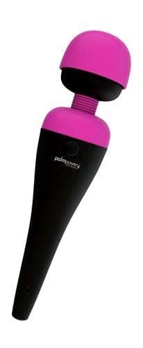 ASK GRANDPA GOURMET COFFEES PalmPower massager pink, front view for deep-tissue relief.