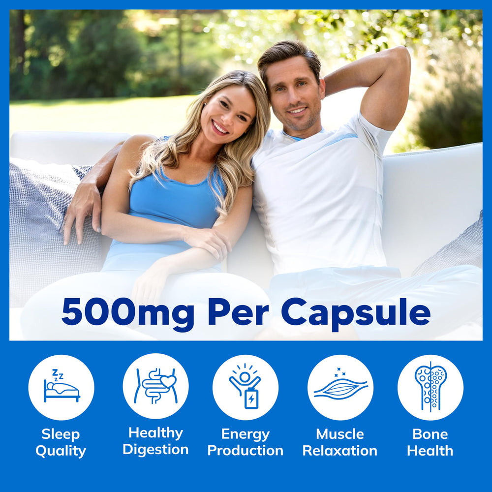 aSquared Nutrition magnesium bottle highlights 180-day supply for long-term use.
