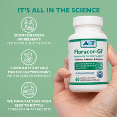 Capsules spilled beside a glass of water for convenient daily use.