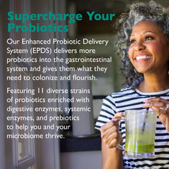 Floracor-GI packaging highlighting probiotic and enzyme blend.